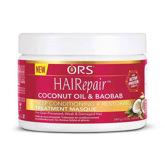 ORS HAIRepair Coconut Oil and Baobab Deep Conditioning + Restoring Treatment Masque 12 oz
