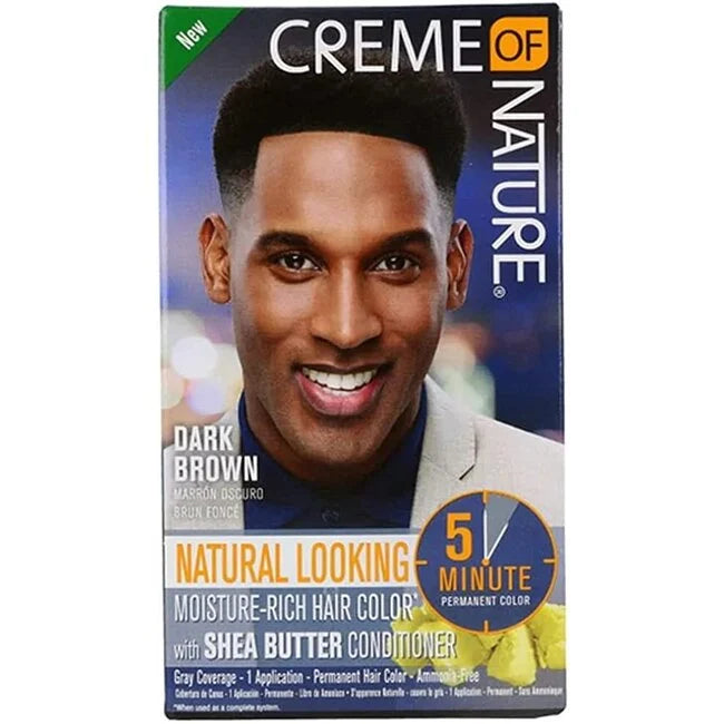 Creme Of Nature Natural Looking Moisture-Rich Hair Color with Shea Butter Conditioner