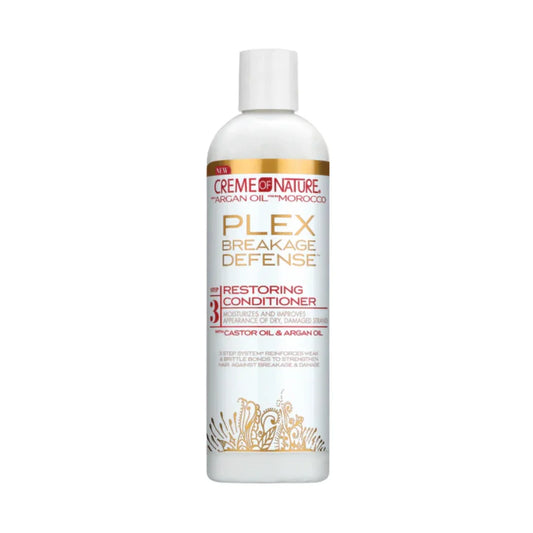 Creme Of Nature Argan Oil Plex Breakage Defense Restoring Conditioner 12 oz