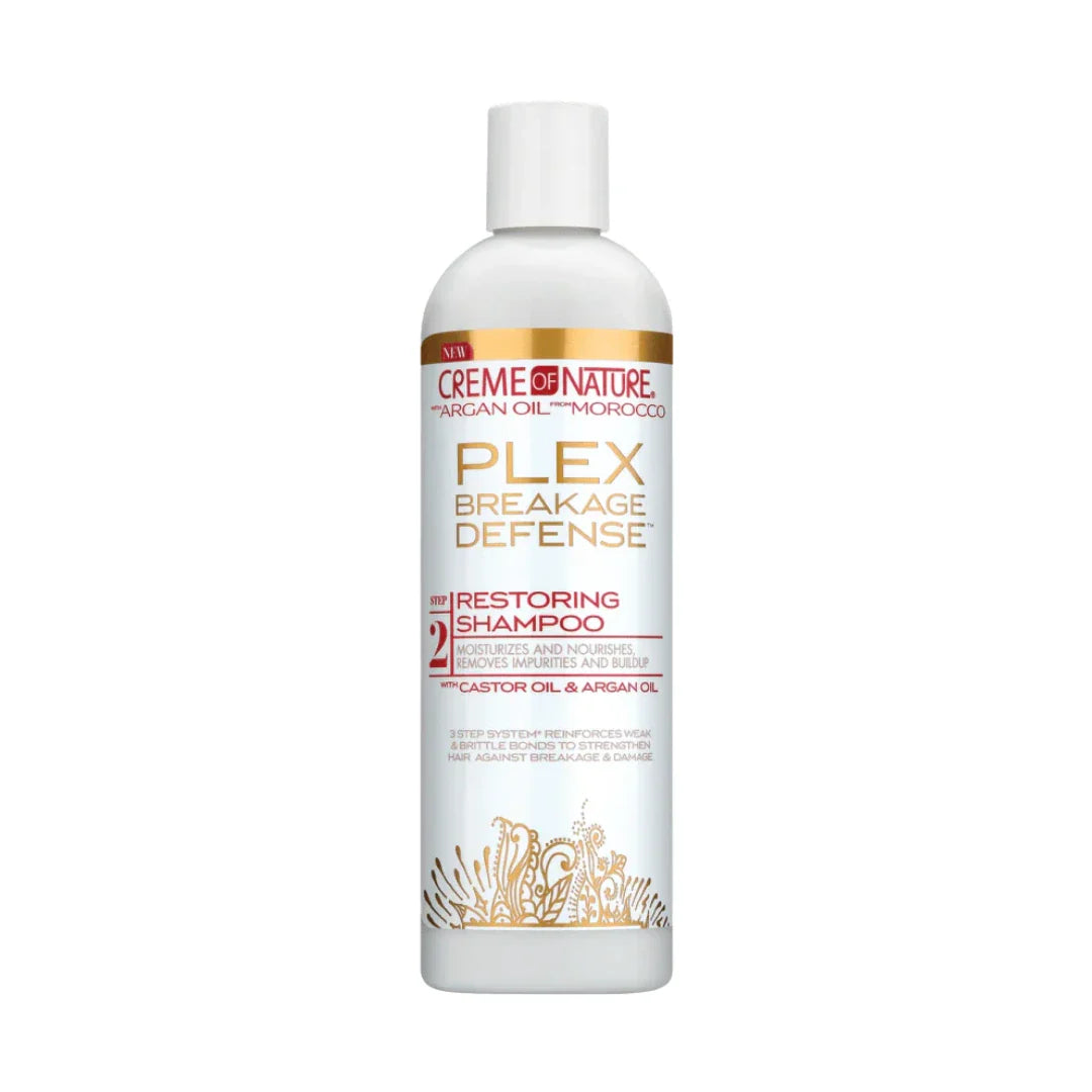 Creme Of Nature Argan Oil Plex Breakage Defense Restoring Shampoo 12 oz