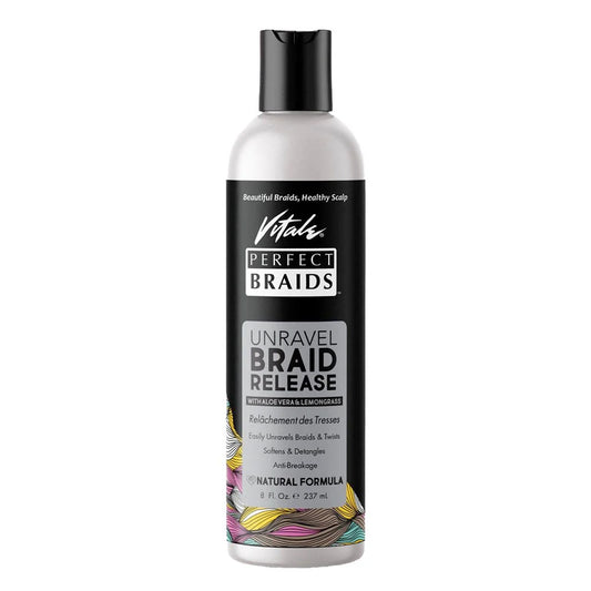 Vitale Perfect Braids Unravel Braid Release w/ Aloe Vera & Lemongrass 8 oz