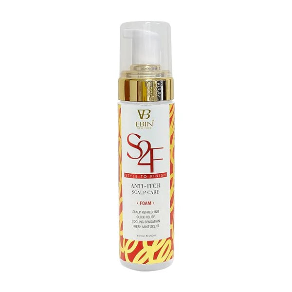 EBIN Style To Finish Anti-Itch Scalp Care Foaming Lotion 8.5 oz