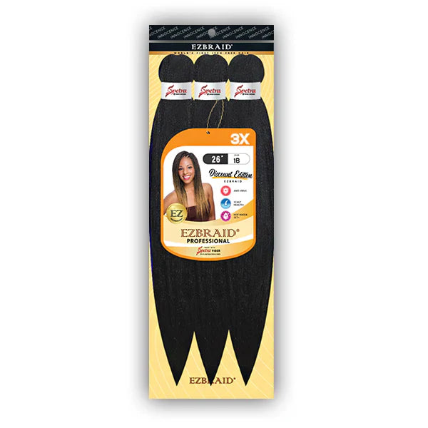EZBRAID 3X Pre-Stretched Braid Hair 26" (52")