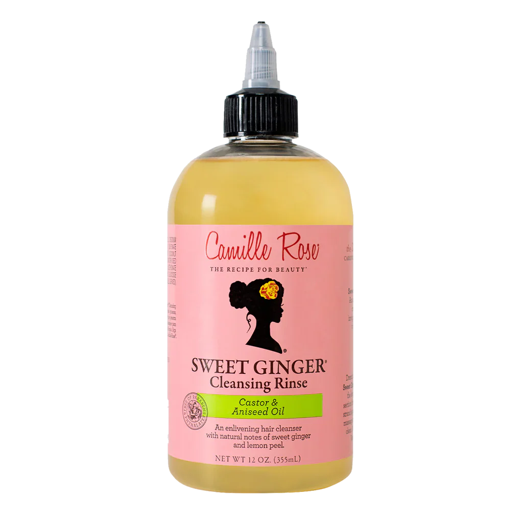 Camille Rose Sweet Ginger Cleansing Rinse (Castor & Aniseed Oil) 12 oz