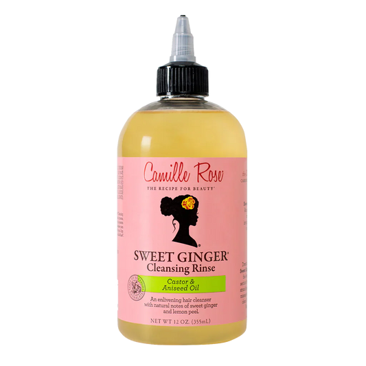 Camille Rose Sweet Ginger Cleansing Rinse (Castor & Aniseed Oil) 12 oz