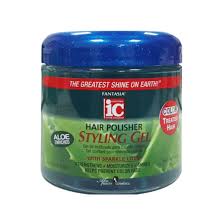 Fantasia IC Hair Polisher Styling Gel w/ Sparkle Lites (Color Treated Hair) 16 oz