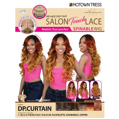 Motown Tress HD Lace Part Salon Touch Spinable Wig - DP.CURTAIN