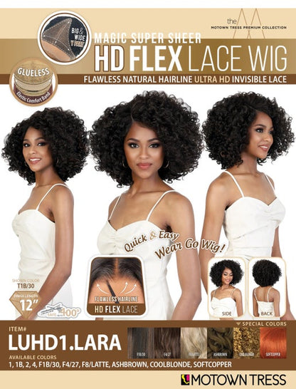 Motown Tress Ultra HD Flex Lace Wig - LUHD1.LARA