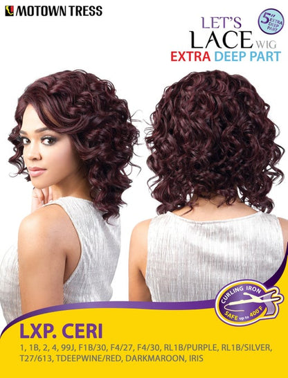 Motown Tress Extra Deep Part Wig - LXP.CERI