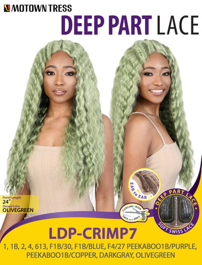 Motown Tress Deep Part Lace Wig - LDP-CRIMP7