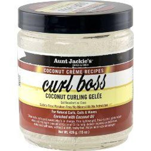 Aunt Jackie's Curl Boss Coconut Curling Gelée 15 oz