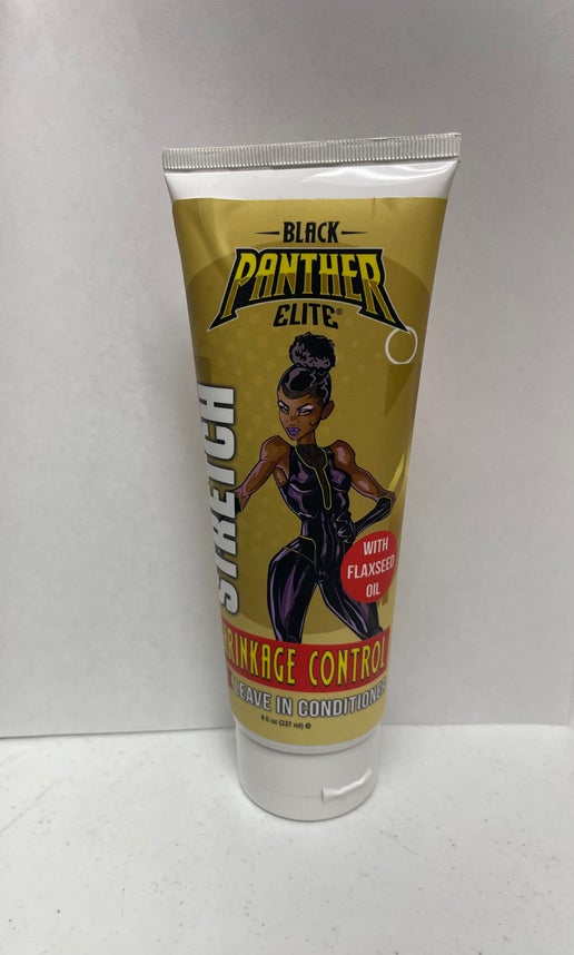 Black Panther Shrinkage Control 10X Leave In Conditioner With Flaxseed Oil 8 oz