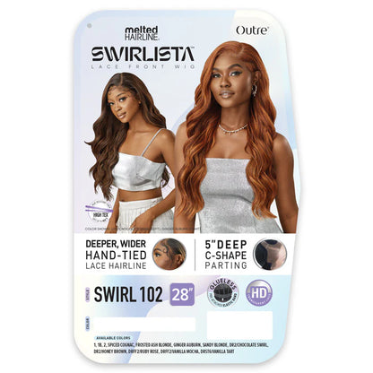 Outre Melted Hairline Swirlista Lace Front Wig - SWIRL 102