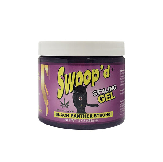 Black Panther Strong Swoop'd Styling Gel 16 oz