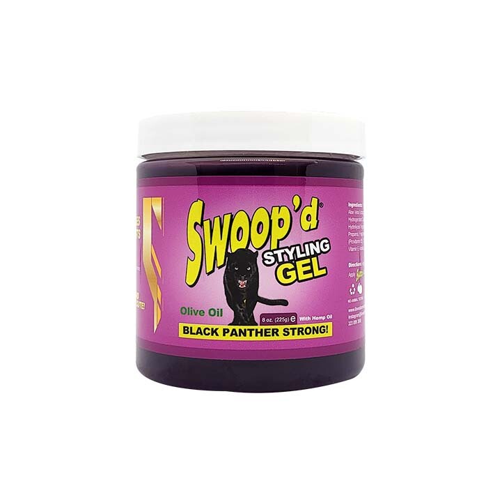 Black Panther Strong Swoop'd Styling Gel 8 oz