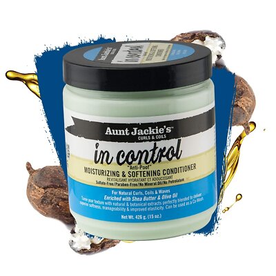 Aunt Jackie's In Control "Anti-Poof" Moisturizing & Softening Conditioner 15oz
