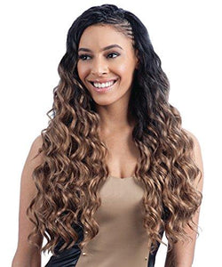 FREETRESS LONG FINGER ROLL BRAID