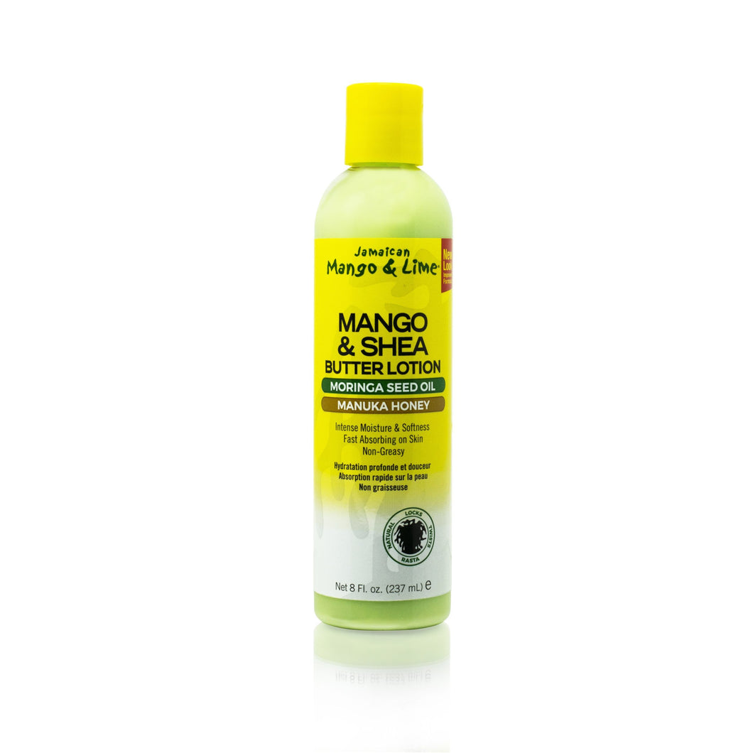 Jamaican Mango & Shea Butter Lotion w/Moringa Seed Oil & Manuka Honey