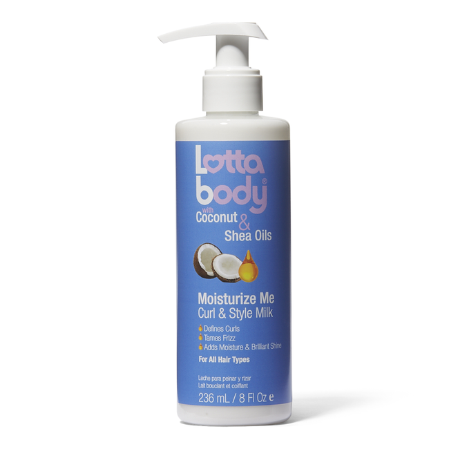 LottaBody Coconut & Shea Oil Moisturize Curl Style Milk