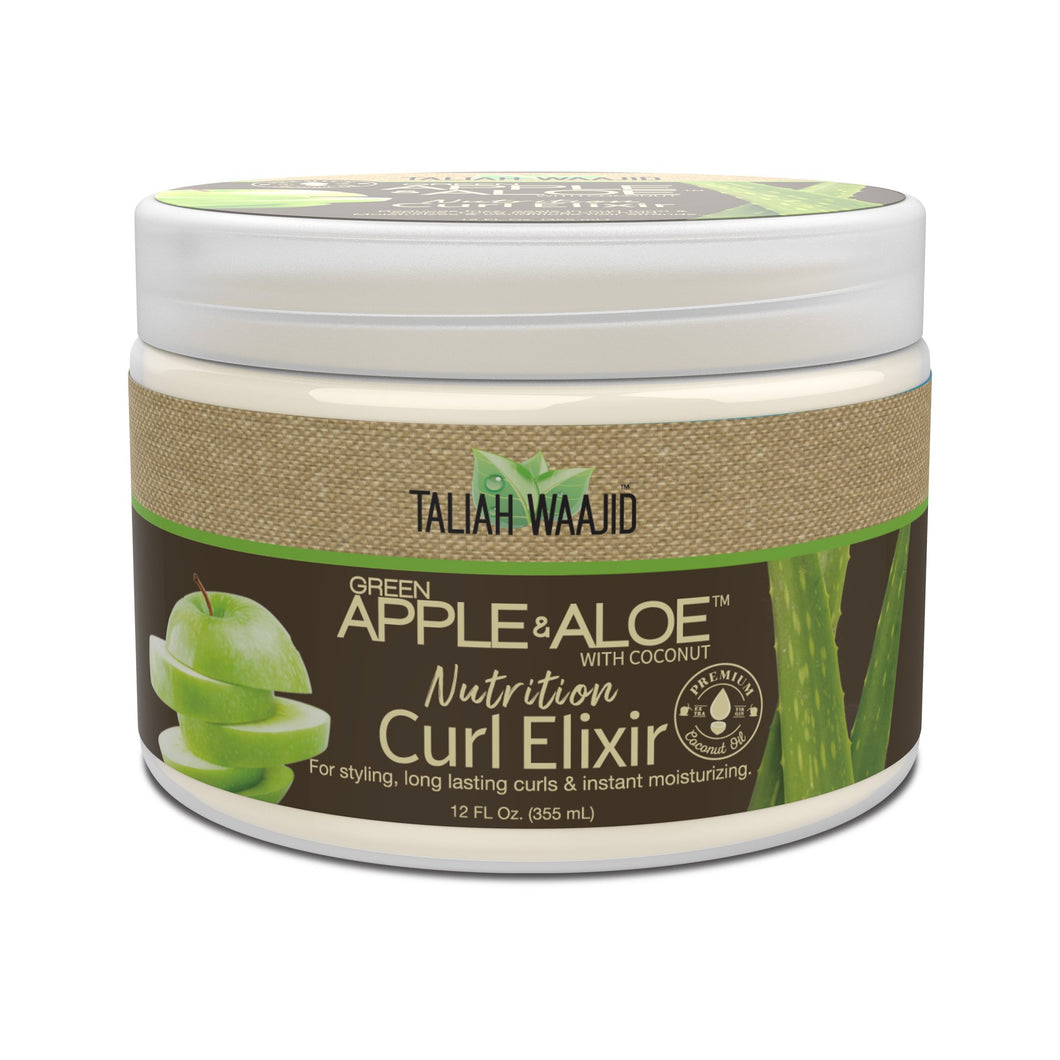 TALIAH WAAJID GREEN APPLE & ALOE W/COCONUT CURL ELIXIR             3